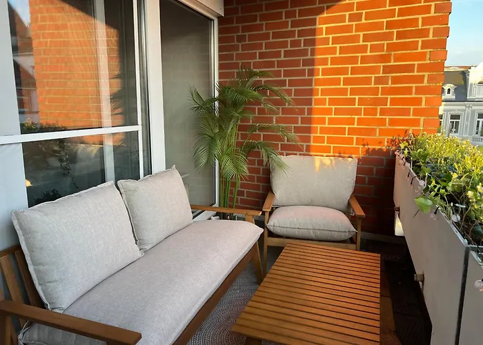 Gemütliche helle Ferienwohnung im angesagten Boho Stil #Cosiness Company Cuxhaven